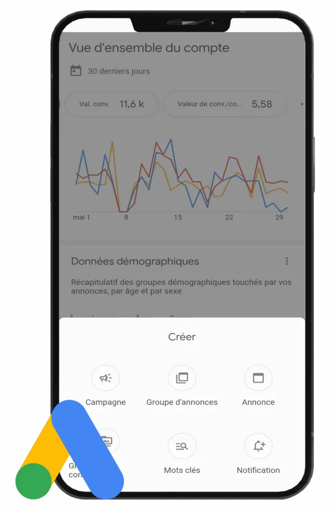 Création et paramétrage d'une campagne Google Ads